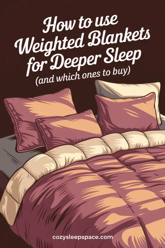 How to Use Weighted Blankets for Deeper Sleep