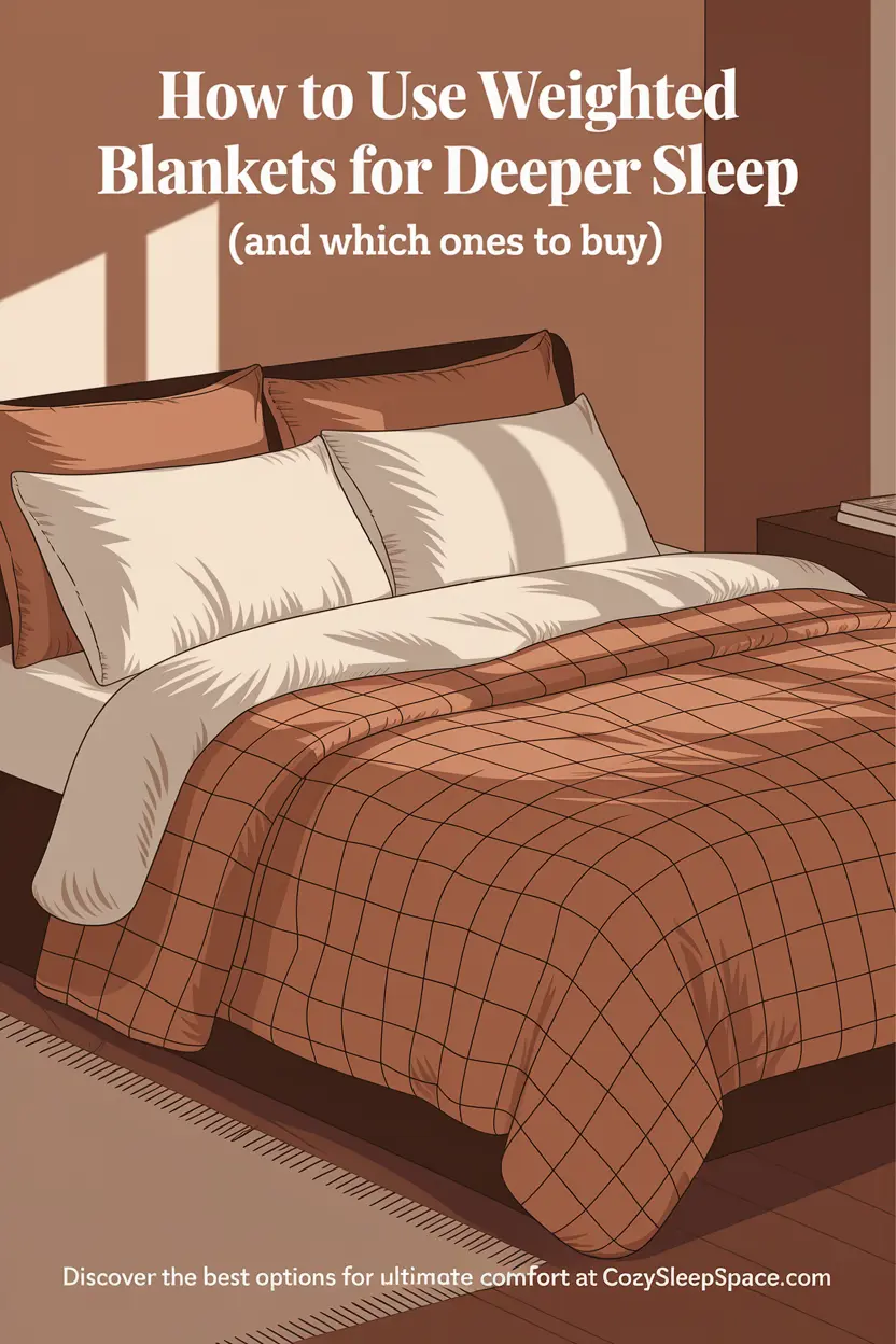 How to Use Weighted Blankets for Deeper Sleep